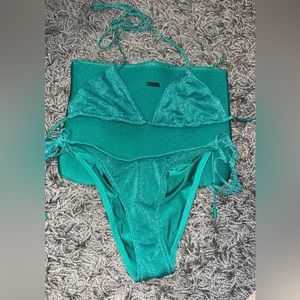 VINCA - JADED SPARKLE Triangl Bikini